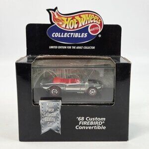 Hot Wheels Collectibles 68 Custom Firebird Convertible Limited Edition For Adult
